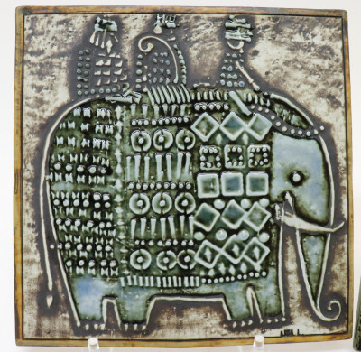Lisa Larson 4 Wall Tiles c 1960