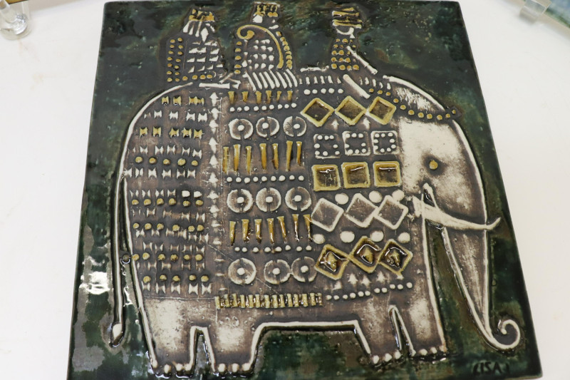 Lisa Larson 4 Wall Tiles c 1960