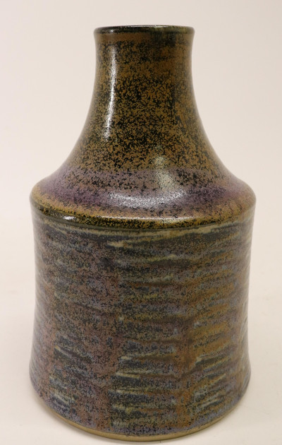 2 Modern Stoneware Vessels; Ploen Martz