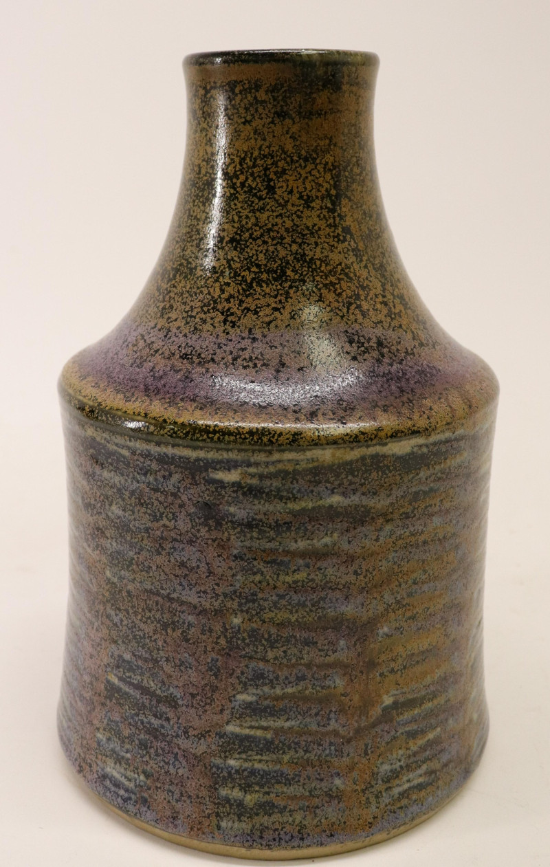 2 Modern Stoneware Vessels; Ploen Martz