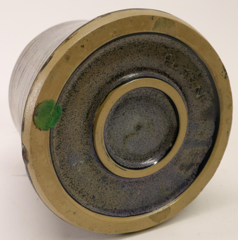 2 Modern Stoneware Vessels; Ploen Martz