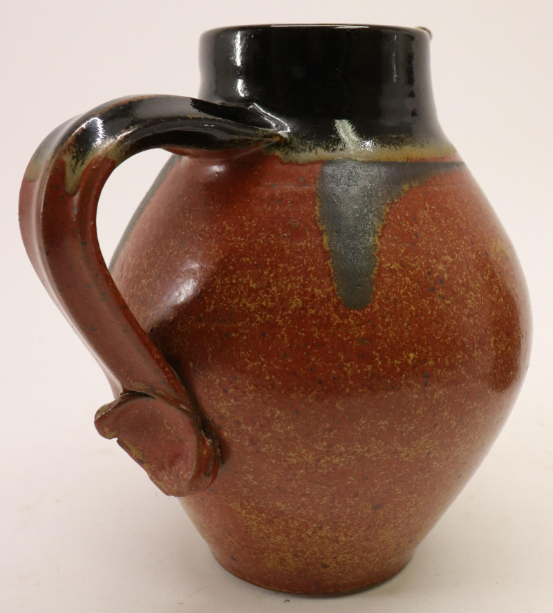 2 Modern Stoneware Vessels; Ploen Martz