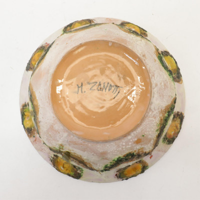 2 Italian Mid Century Modern Glazed Ceramics