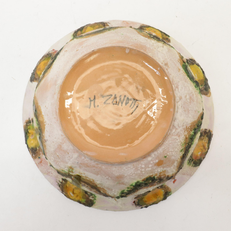 2 Italian Mid Century Modern Glazed Ceramics