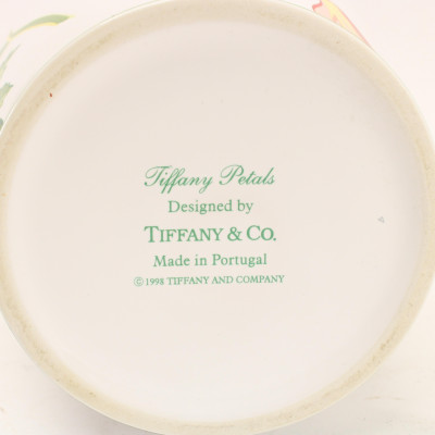 Tiffany Petals&apos; Porcelain Vase by Tiffany Co