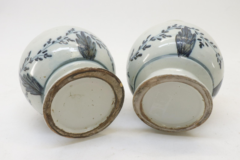 Pair of 18th C Franco Flemish Vases