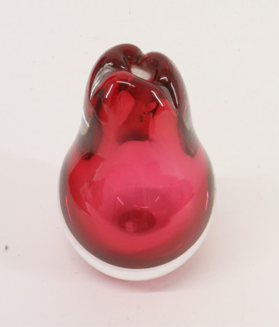 Vicke Lindstrand 2 Glass Vases Kosta Orrefors