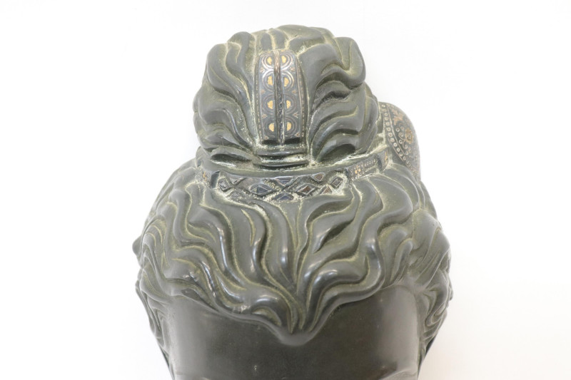 Bronze Indian Mask