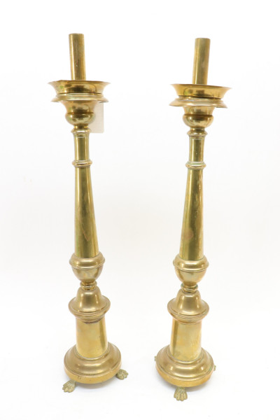 Metal Articles 18th19th C and Giltwood Mirror