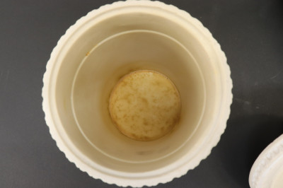 Pair of Neoclassical Style Alabaster Covered Jars