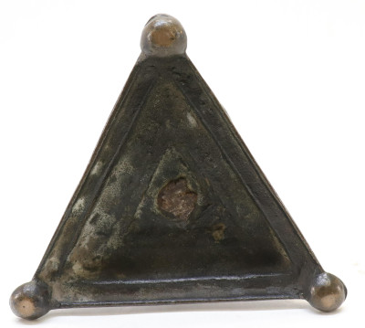French Baroque Bronze Candlestick 16th C