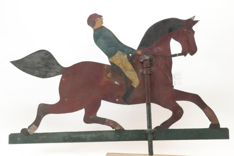 Folk Art Tole Weathervane