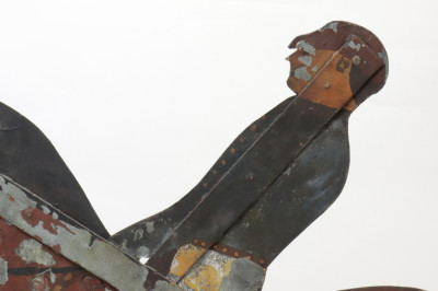 Folk Art Tole Weathervane