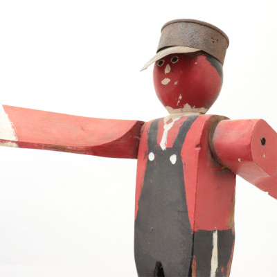 Folk Art Lot; incl Whirligig Weathervane Eagle
