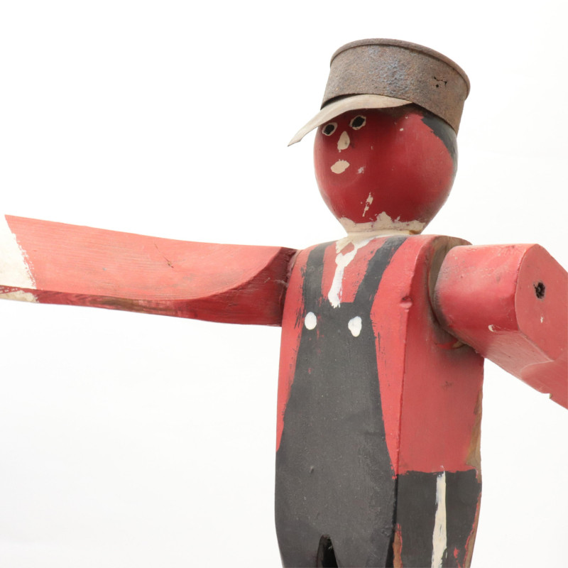 Folk Art Lot; incl Whirligig Weathervane Eagle