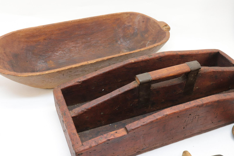 Folk Art / Primitive Kitchen Household Lot