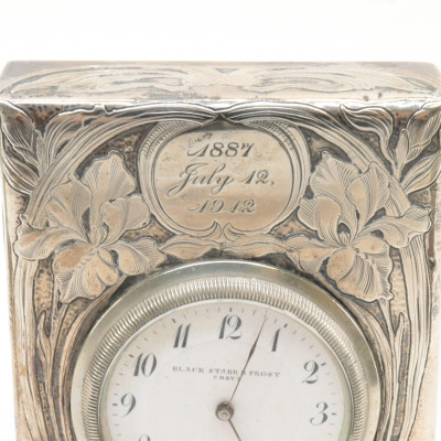 2 Clocks and a Barometer Black Starr Frost
