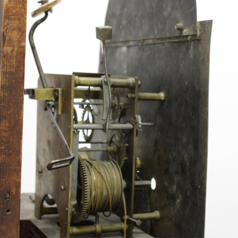 Amer Chippendale Tall Case Clock; Hutchins NH