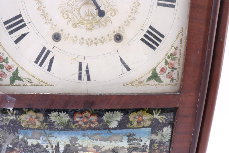 Mark Leavenworth Co(CT) Pillar and Scroll Clock