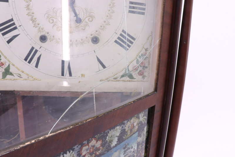 Mark Leavenworth Co(CT) Pillar and Scroll Clock
