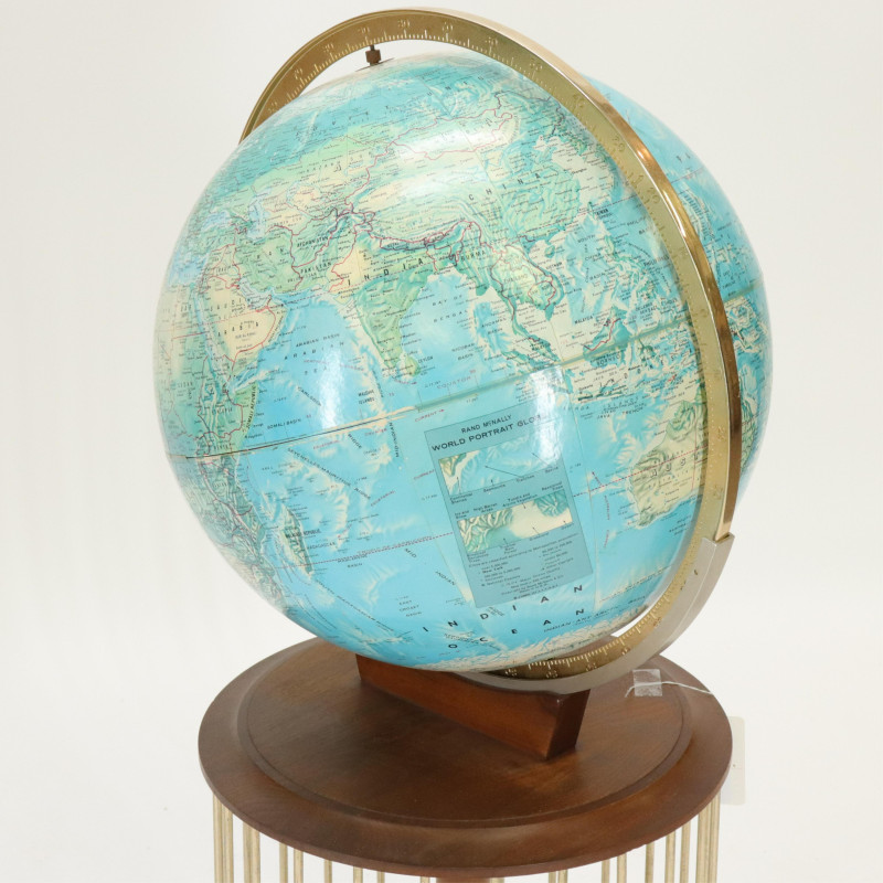 Rand McNally Terrestrial Globe on Stand