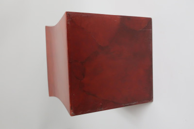 Manner of Karl Springer Waste Basket