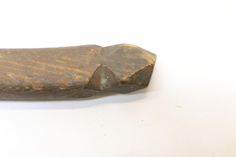 Folk Art Painted Ceremonial Axe &apos;Liberty Law&apos;