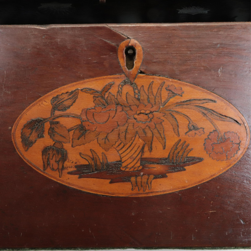 4 English Boxes George III Regency Export