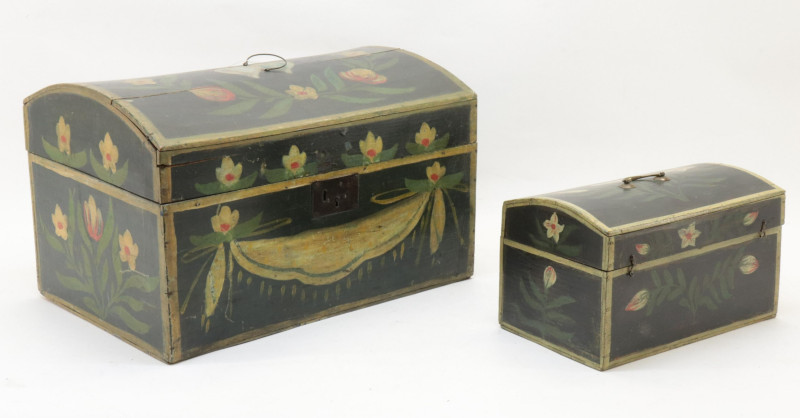2 Brides Boxes 19th C