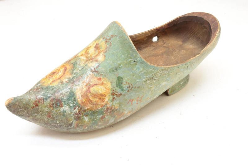3 Folk Art Boxes Shoe