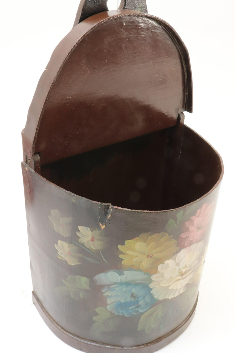 3 Folk Art Boxes Shoe
