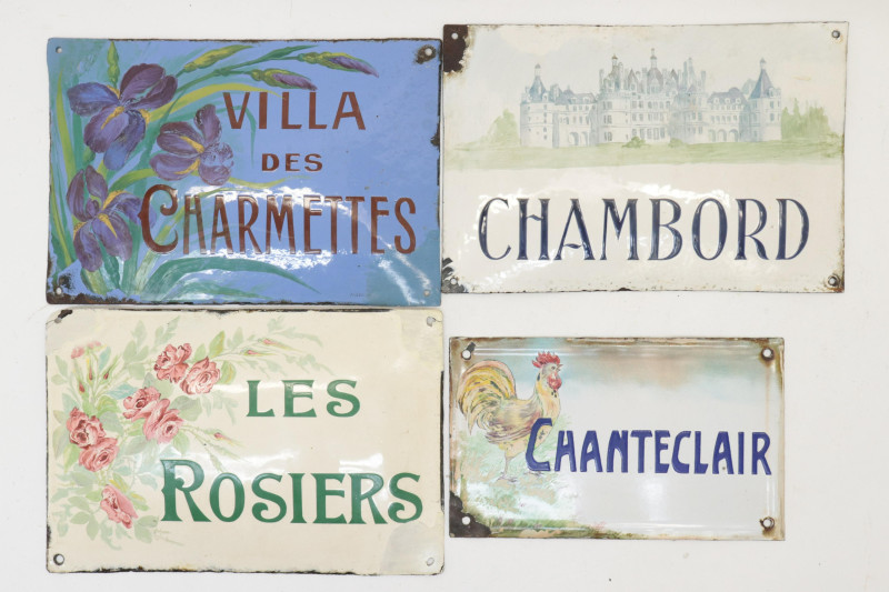 Group French English Advertising Materials