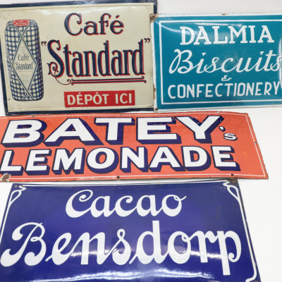 Group French English Advertising Materials