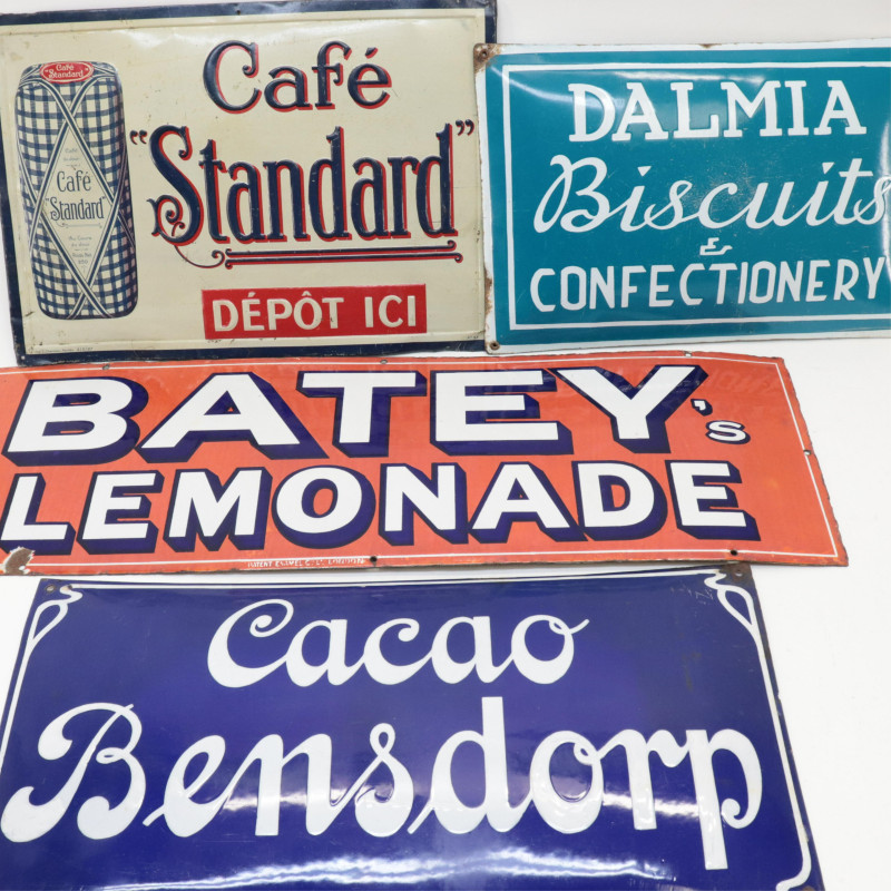 Group French English Advertising Materials
