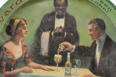 Harvard Export Beer Metal Advertising Tray