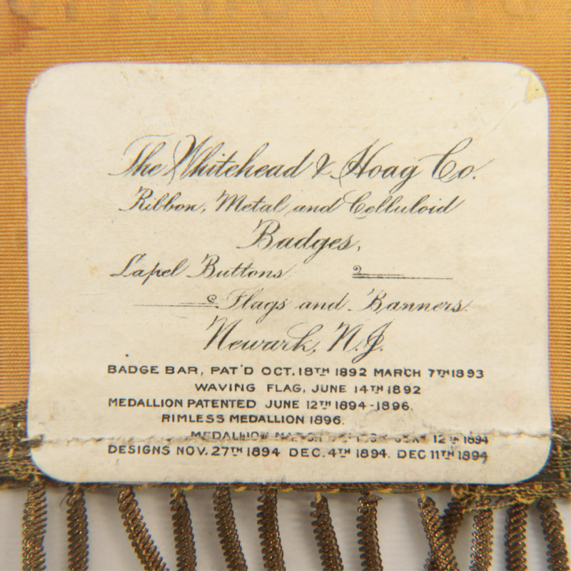 1896 Democratic Convention Badge Ribbon