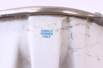 Sherle Wagner Porcelain Sink and Fittings
