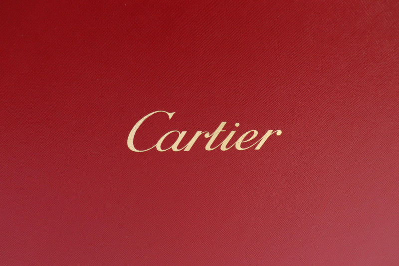 Cartier Calf Hair and Leather Handbag