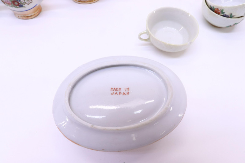 Group of Doll Size Porcelain Tea Wares