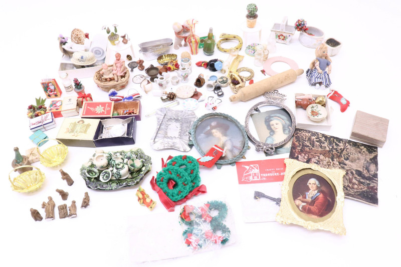 Lot of Doll House Accessories