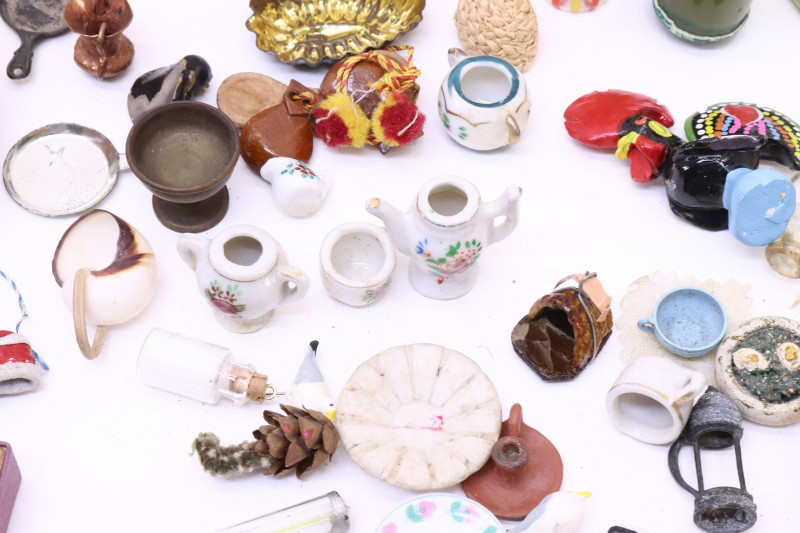 Lot of Doll House Accessories