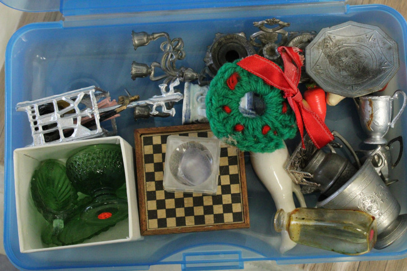 Collection of Doll House Furniture Decorations