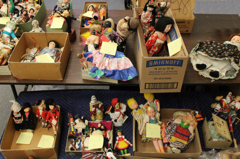 Collection of Souvenir Travel Dolls