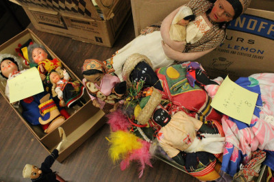 Collection of Souvenir Travel Dolls
