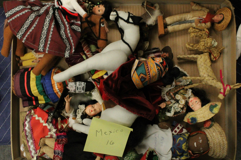Collection of Souvenir Travel Dolls