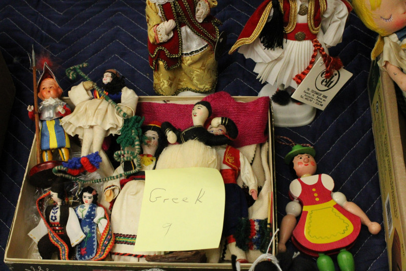 Collection of Souvenir Travel Dolls