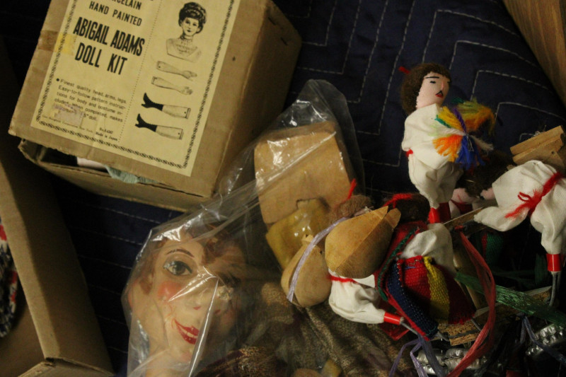 Collection of Souvenir Travel Dolls