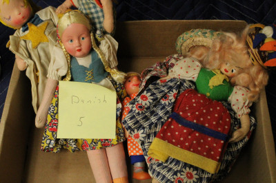 Collection of Souvenir Travel Dolls