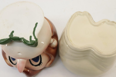 8 Pottery Cookie Jars incl McCoy