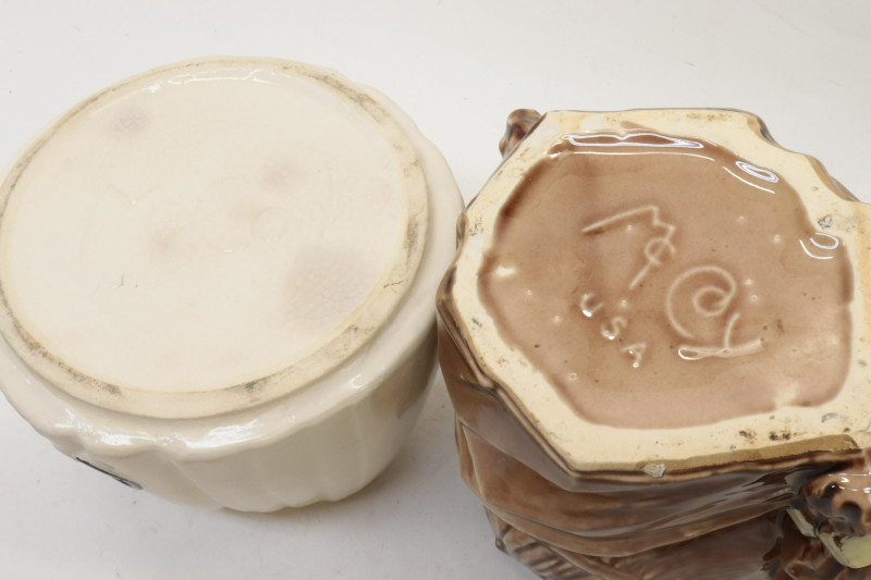 10 Pottery Cookie Jars incl McCoy